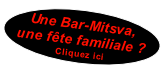 BAR-MITSVA et FETES FAMILIALES / JewishCode